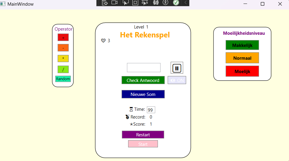 C# applicatie